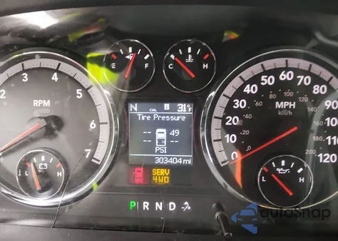 2010 Dodge Ram 1500 Slt/Sport/Trx из США, поврежденный, VIN 1D7RV1GT5AS211446